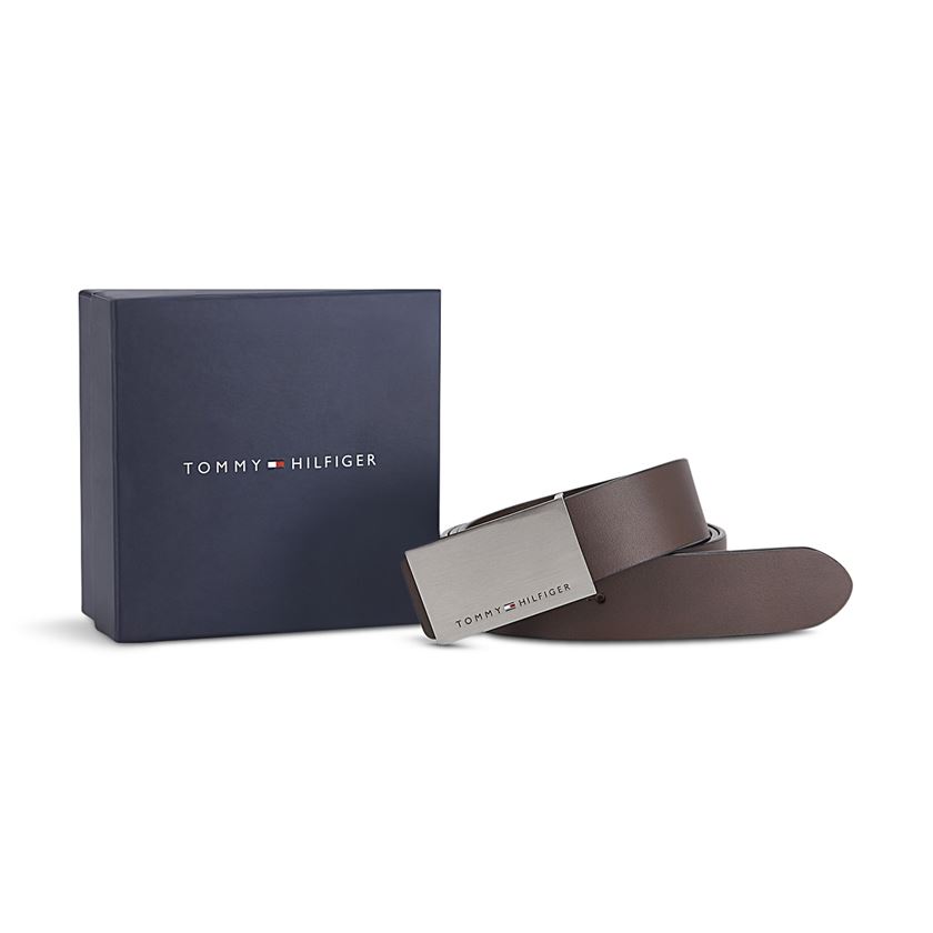 Tommy Hilfiger Men's Non Reversible Leather Belt